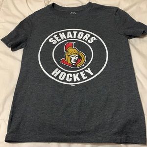 Boys grey Ottawa Senators Tshirt